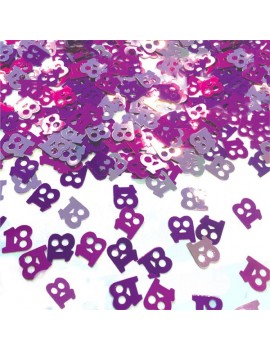 Confetti Decorativi Numero 18 Fucsia