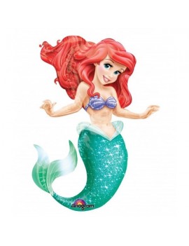 Palloncino Airwalker Sirenetta Ariel