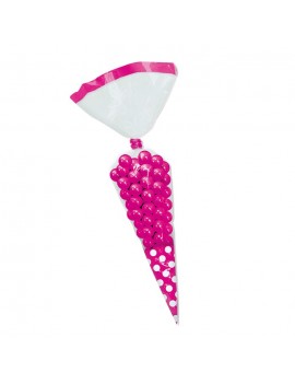 Sacchettini Fucsia a Cono (10 pz)