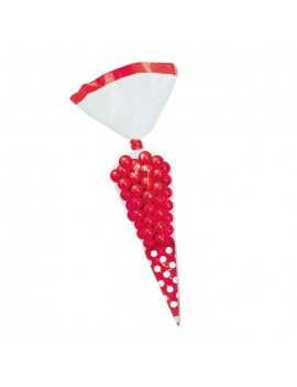 Sacchettini Rossi a Cono (10 pz)