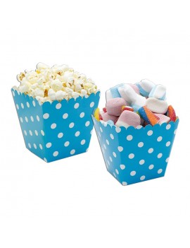 Sweet Box Turchesi a Pois (6 pz)