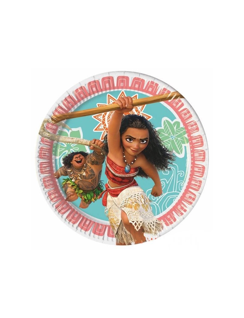 Piattini Oceania Disney 20 cm (moana) pz.8