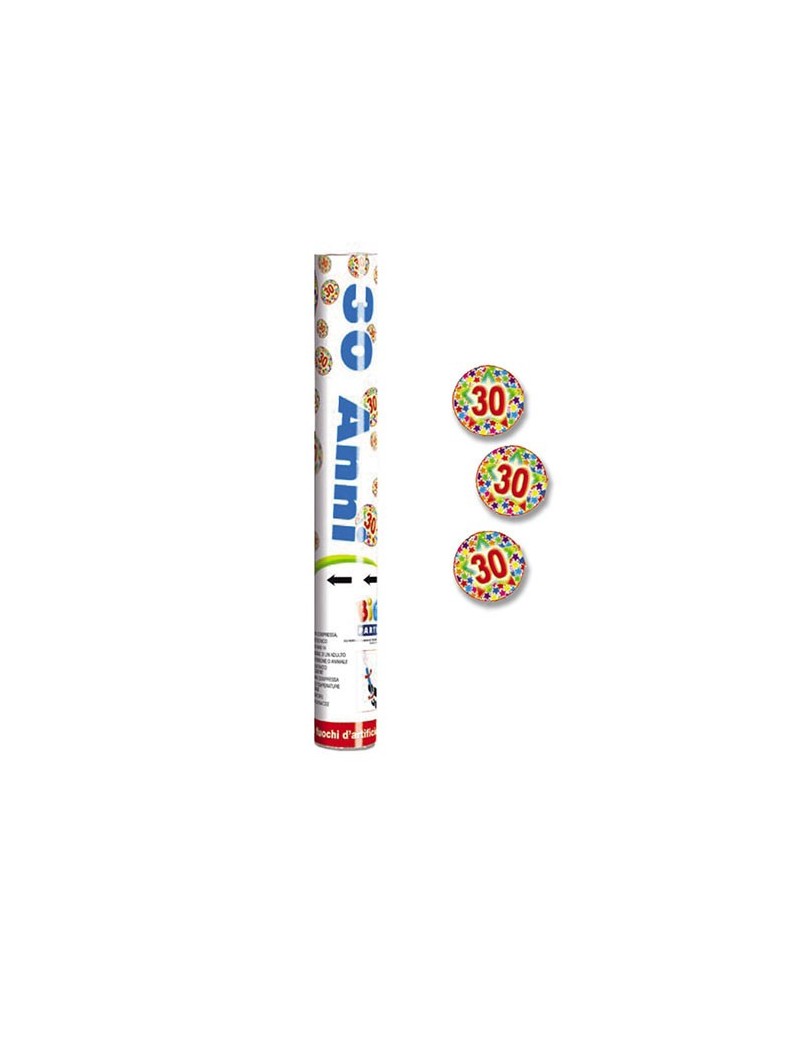 Spara Coriandoli 30 Anni
