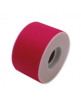 Tulle 5 cm x 50 mt colore Fucsia