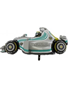 Palloncino Formula Uno Argento in Mylar