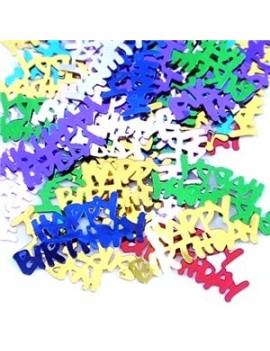 Confetti Decorativi Happy Birthday Multicolor