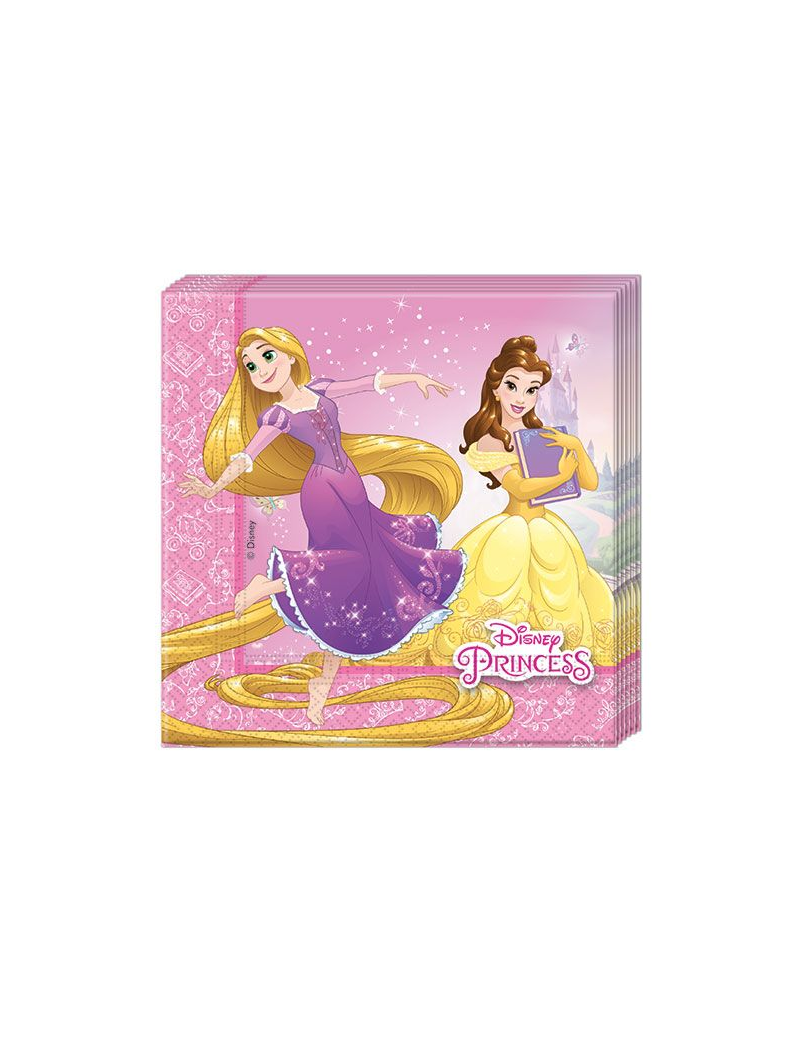 Tovaglioli di Carta Principesse Heart 33x33