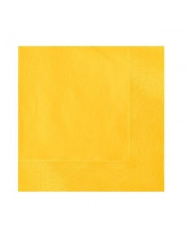 Tovaglioli di Carta Gialli 33x33