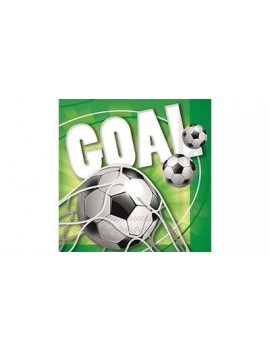Tovaglioli di Carta Calcio Goal 33x33cm