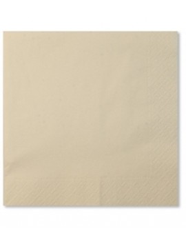 Tovaglioli di Carta Panna 33x33