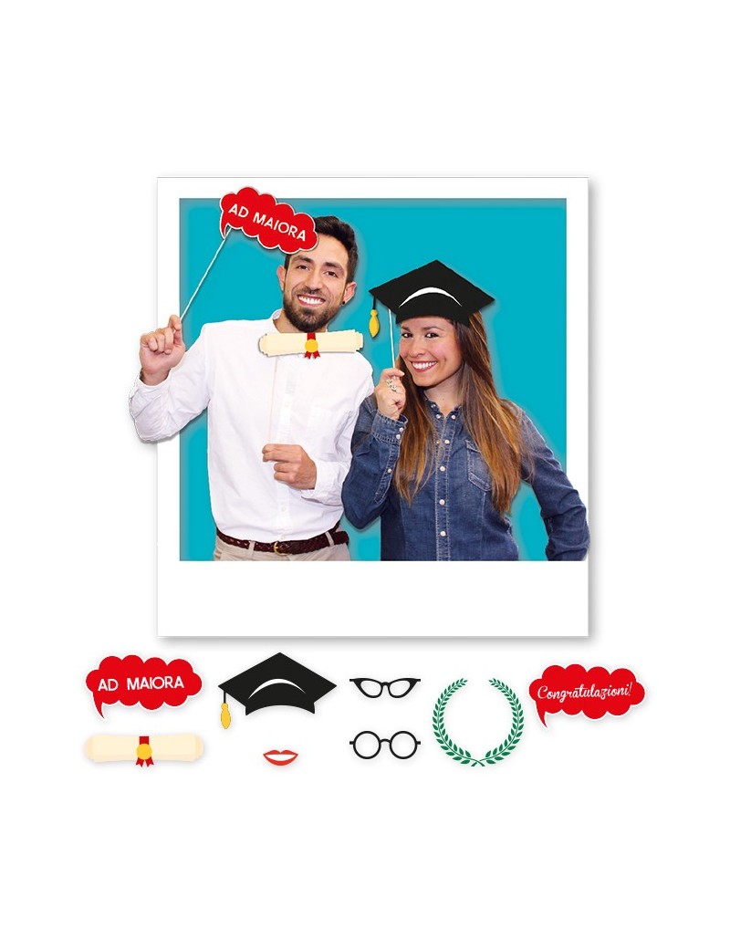 Maxi Photo Boot Laurea (8 pz)