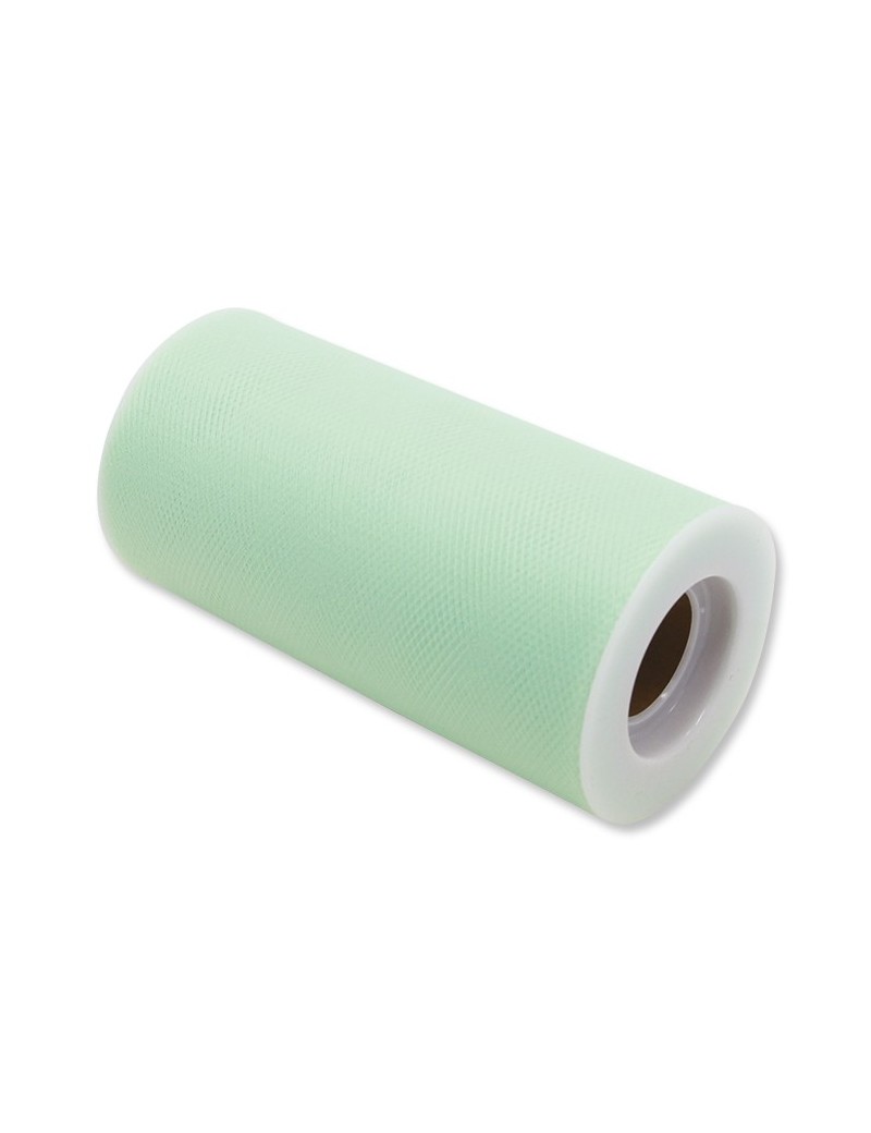 Tulle Colore Acqua Marina 12.5 cm x 25 m