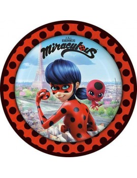 Piatti Miraculous da 23 cm