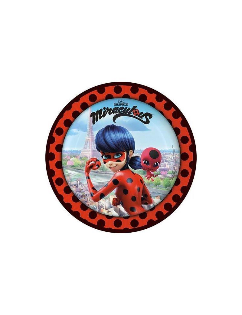 Piatti Miraculous da 23 cm