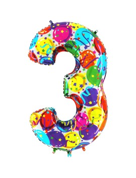 Palloncino Gigante Numero 3...