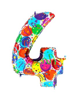 Palloncino Gigante Numero 4...