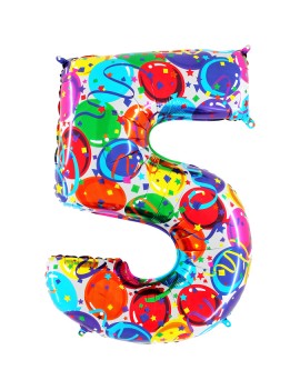 Palloncino Gigante Numero 5...