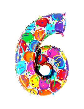 Palloncino Gigante Numero 6...