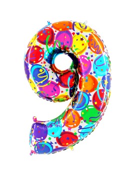 Palloncino Gigante Numero 9...