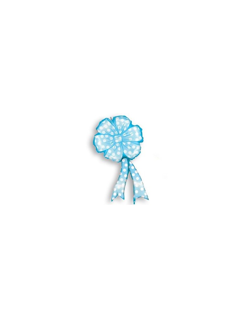 Palloncino foil Mylar Cicogna CELESTE - nascita bimbo - gonfiabile aria o elio - ideale come addobbo decoro della festa di benvenuta della tuo BIMBO 106 x 94 cm