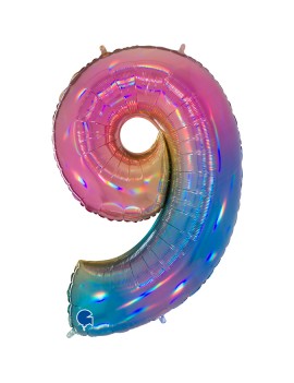Palloncino Gigante Numero 9...