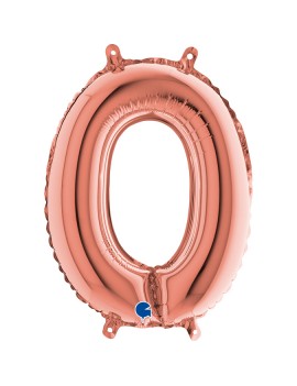 Palloncino Numero 0 Rosa...