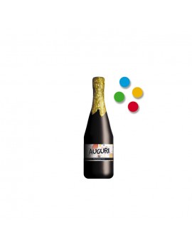Bottiglia Champagne Spara Coriandoli 20 cm