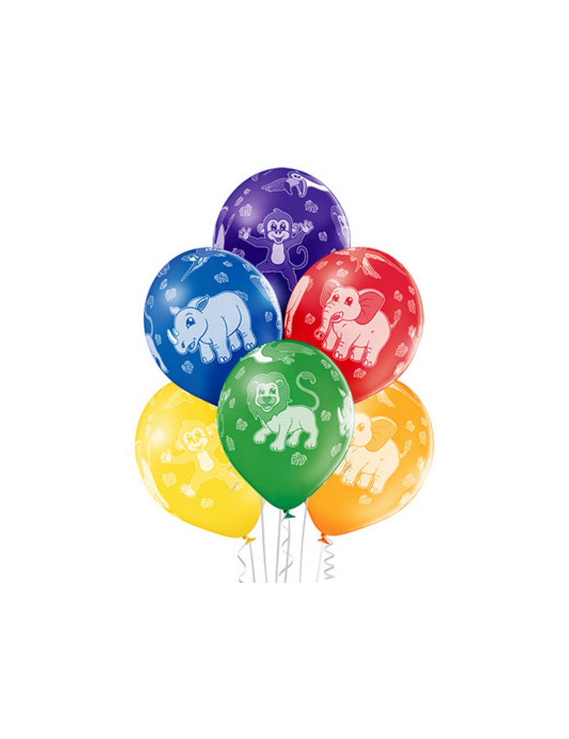 Unique Party – Palloncini Lattice Misti 30 Cm – Happy Birthday – 8 Pezzi – Adatti Ad Aria O Elio – Decorazione Compleanno