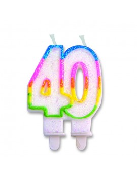 Candelina Numero 40 (Sweet)