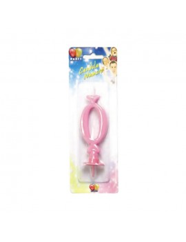 Candelina Maxi Rosa Numero 0