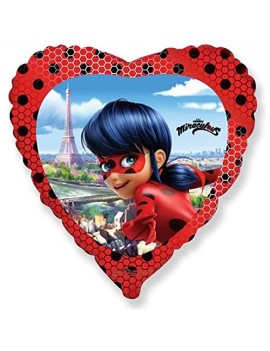 Palloncino Cuore Miraculous...