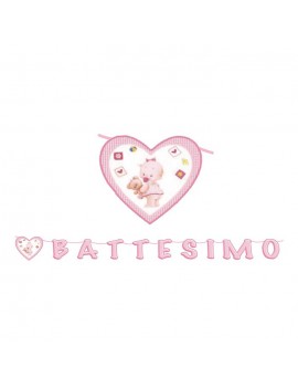 Festone Maxi Battesimo  (6 mt)