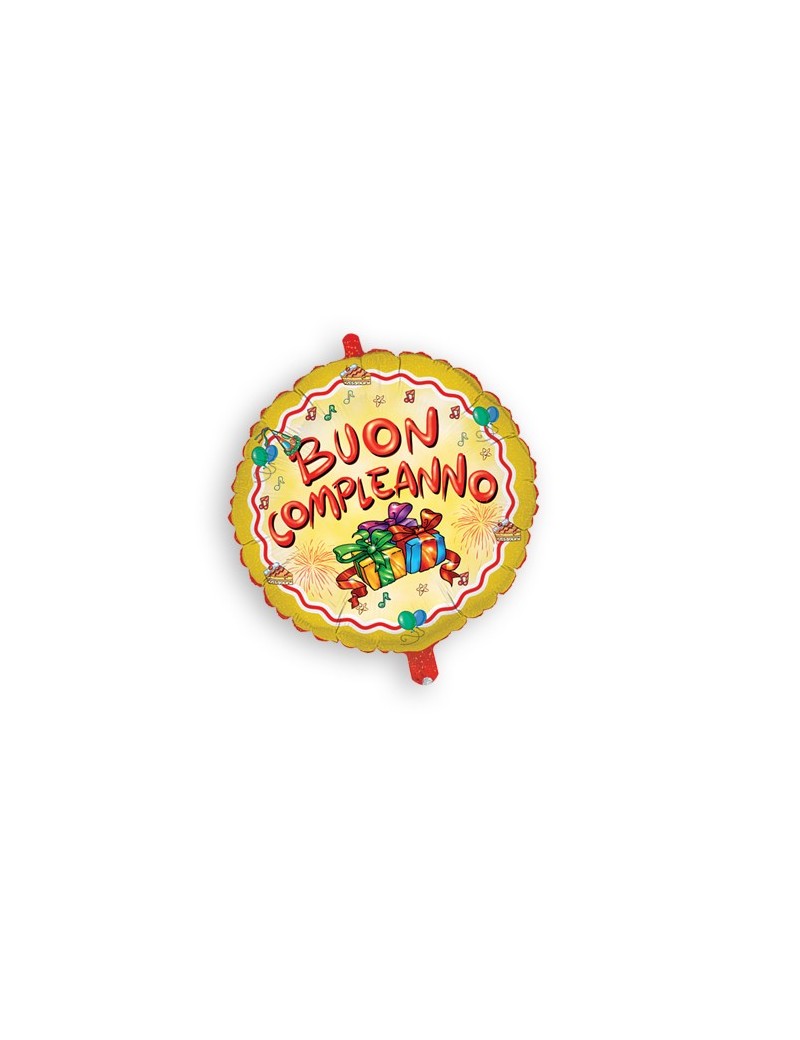 Palloncino Tondo Buon Compleanno
