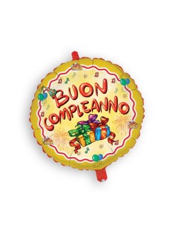 Palloncino Tondo Buon Compleanno