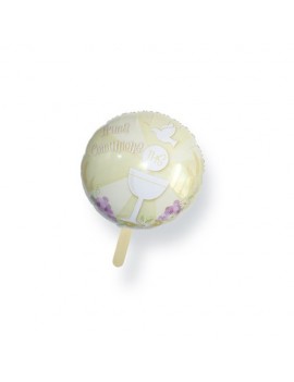 Unique Party Palloncino Foil Per Prima Comunione A Forma Di Croce Radiante, Colore Blu, 45,7 Cm - 2