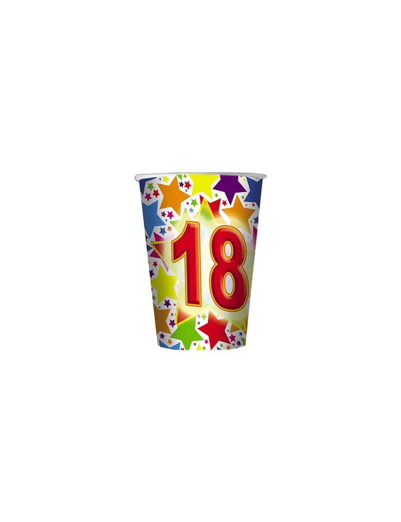 Bicchierini Numero 18 (10 pz)