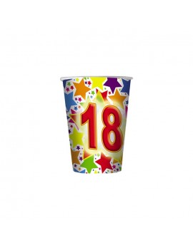 Bicchierini Numero 18 (10 pz)