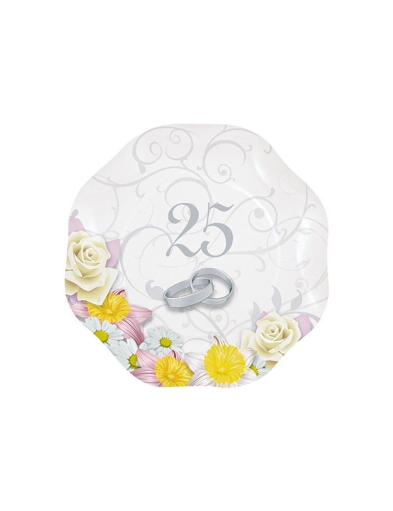 Piatti Ø 18 cm 25° Anniversario (10 pz)
