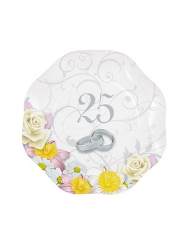 Piatti Ø 18 cm 25° Anniversario (10 pz)