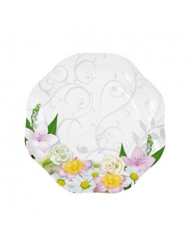 Piatti Ø 18 cm Bouquet Floreale (10 pz)