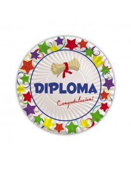 Piatti Ø 18 cm per Diploma (10 pz)