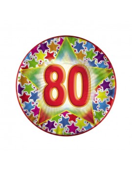 Piatti Ø 18 cm numero 80 (10 pz)