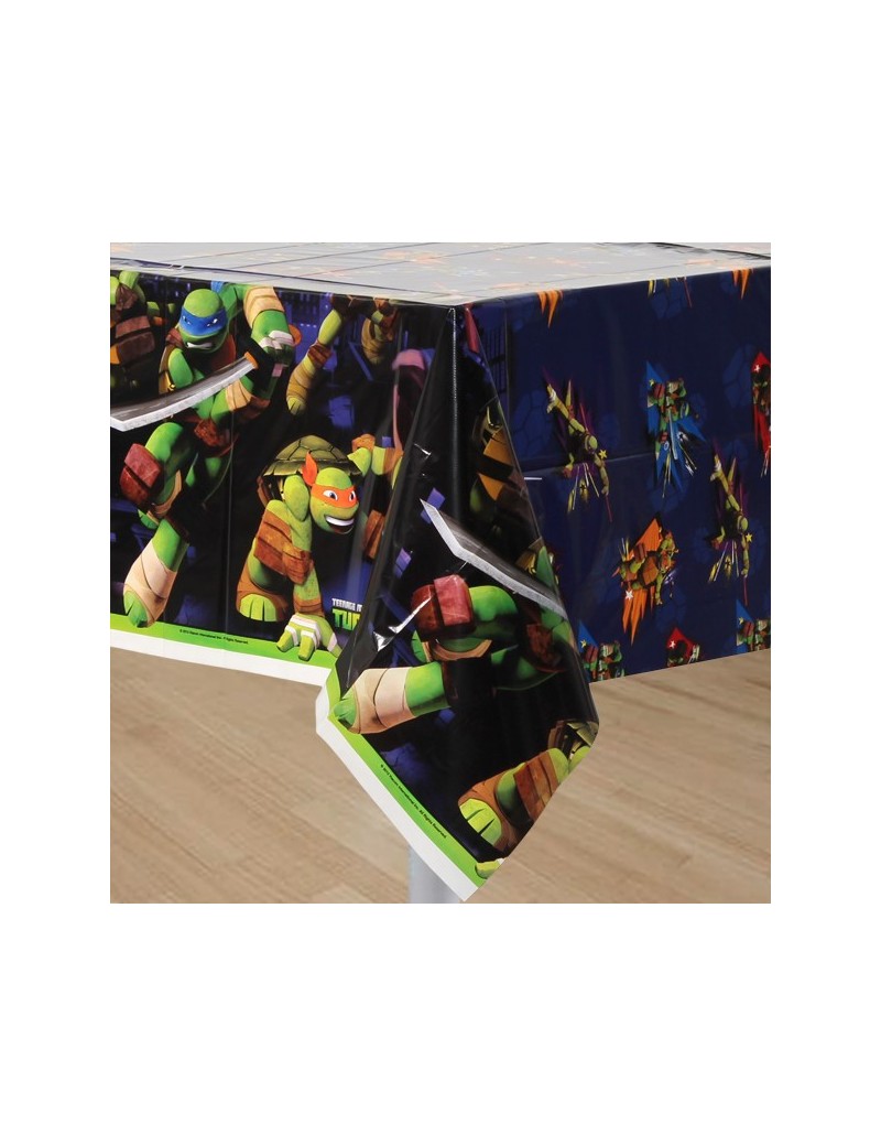 Tovaglia in Plastica Tartarughe Ninja (1.80x1.20))