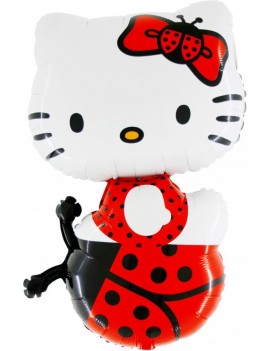 Palloncino Hello Kitty Lady Bug