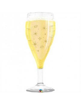 Palloncino Bicchiere Champagne Gigante