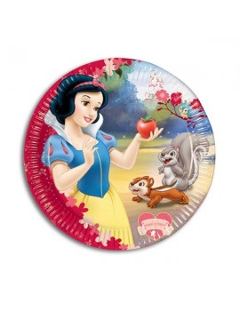 Piatti Biancaneve da 20 cm (10 pz)