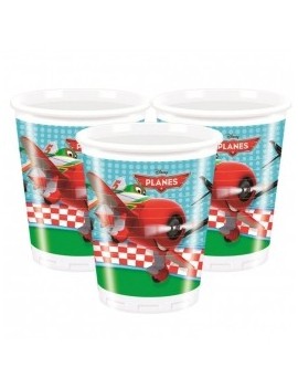 Bicchieri Disney Planes da 200 ml (8 pz)