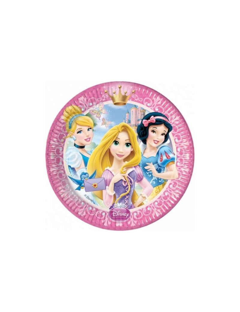 Piatti Principesse Disney da 20 cm (8 pz)