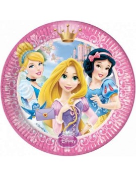 Piatti Principesse Disney da 20 cm (8 pz)