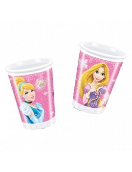 Bicchieri Principesse Disney da 200 ml (8 pz)